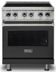 Viking® 5 Series 30" Cast Black Pro Style Electric Range-0