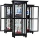 American Heartland Manufacturing Clear/Poplar Tall Siding Door Curio-1