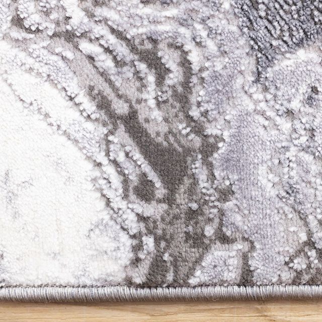 Kalora Interiors Emory Grey/White 5'x8' Area Rug-1