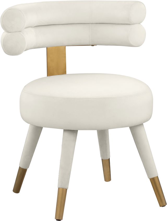Meridian Furniture Fitzroy Cream Dining Side Chair-0