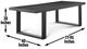 Steve Silver Co. Yves Charcoal Dining Table-2