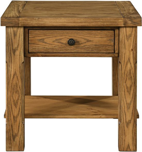 New Classic® Home Furnishings Duncan Walnut End Table-2