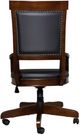 Liberty Furniture Brayton Manor Black/Cognac Jr Executive Desk Chair-4