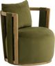 TOV Furniture Paolo Green Swivel Accent Chair-0