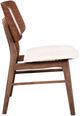 New Classic® Home Furnishings Oscar Beige/Walnut Dining Chair-3