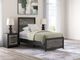 Signature Design by Ashley® Broachmyn Black/Gray Twin Panel Bed-1