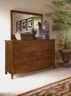 Kincaid Furniture Cherry Park Landscape Mirror-1