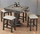 ECI Furniture PGA Gray Bar Saddle Stool-1