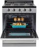 Unique Appliances Classic 30" Stainless Steel Off Grid Freestanding Propane Range-2
