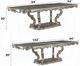 ACME Furniture Ariadne Antique Platinum Dining Table-2