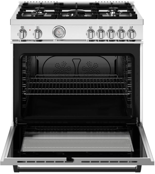 Bertazzoni Master Series 36" Bianco Matt Pro Style Dual Fuel Range-1