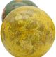 A & B Home 4-Piece Green/Orange/Red/Yellow Decorative Spheres Set-3