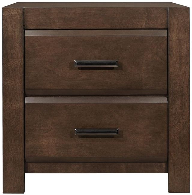 Homelegance® Erwan Espresso Nightstand-2