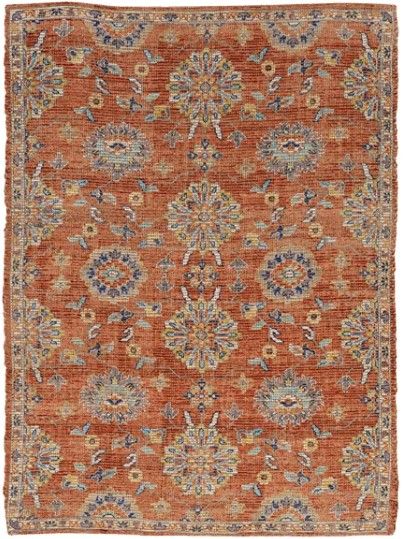 KAS Rugs Morris Spice Chloe 5'x7' Area Rug-0