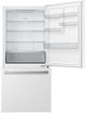 Hisense Titanium Series 17.0 Cu. Ft. White Counter Depth Bottom Freezer Refrigerator-1