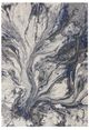 KAS Rugs Illusions Gray Watercolors 5'x8' Area Rug-0