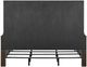 Universal Explore Home™ Fenwick/Nehir Caribou King Upholstered Panel Bed-4