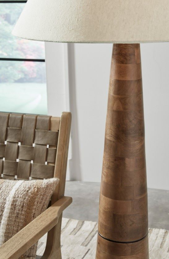 Signature Design by Ashley® Danset Brown Floor Lamp-3