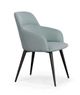 VIG Furniture Modrest Scranton Black/Teal Dining Chair-0