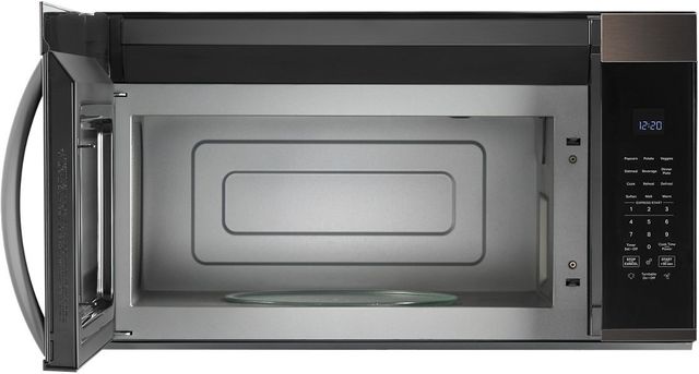 Whirlpool® 1.9 Cu. Ft. Black Stainless Steel Over the Range Microwave-1