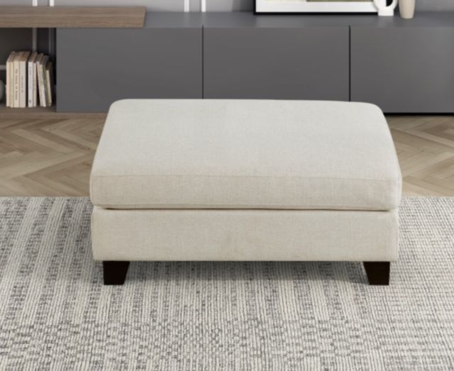 Homelegance® Zeke Ivory Ottoman-1