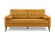 Monarch Specialties Inc. Orange 75" Sofa with 2 Pillows-0