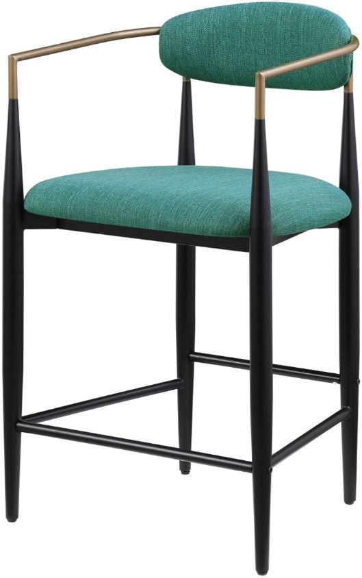 Coaster® Tina Green Upholstered Counter Stool-2