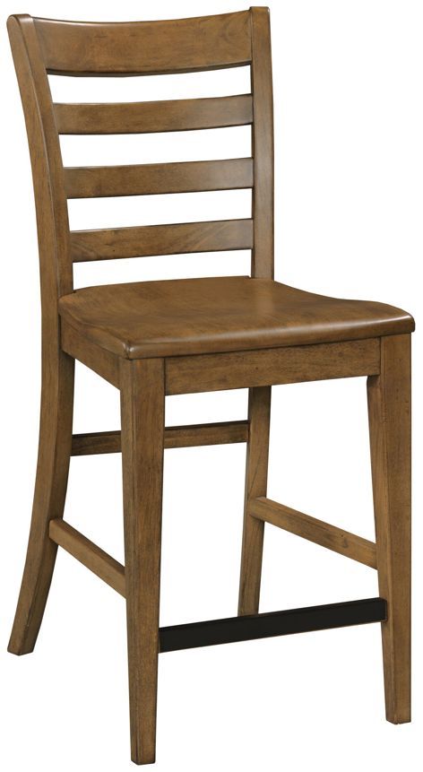 Kincaid® Kafe Latte Tall Ladder Back Counter Stool-1