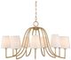 Uttermost® Seville Golden 9 Light Chandelier-2