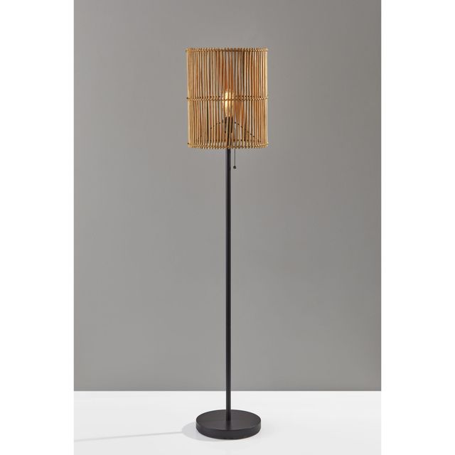 Adesso® Cabana Dark Bronze Floor Lamp-2