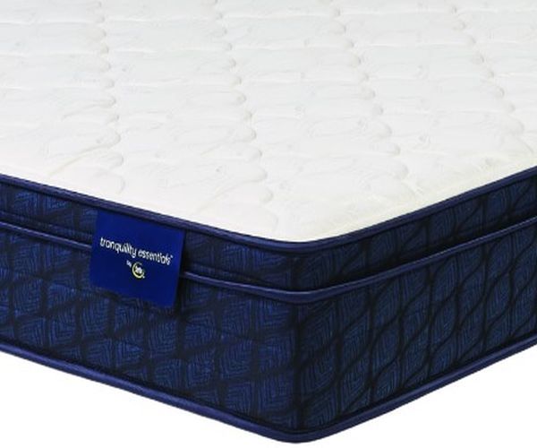 Tranquility Essentials™ by Serta® Barberry Bay 10" Wrapped Coil Medium Euro Top King Mattress-1