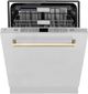 ZLINE Autograph Edition 24" Stainless Steel Built In Dishwasher-2