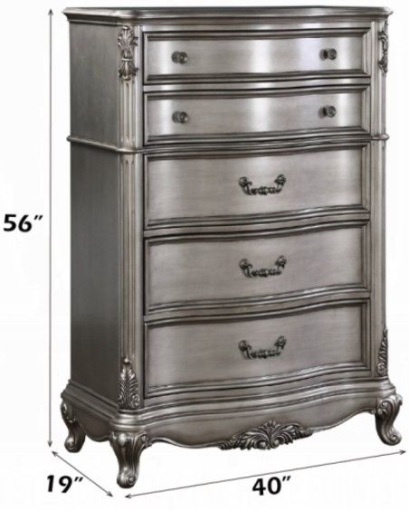 ACME Furniture Ariadne Antique Platinum Chest-2