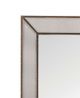 Bassett Mirror Beaded Gold Floor Mirror-1