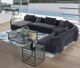 VIG Furniture Divani Casa Bayou 4-Piece Gray Left-Arm Facing Sectional and Chaise-3