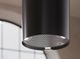 Falmec Polar Black 14" Painted Black Steel Island Range Hood-1