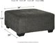 Signature Design by Ashley® Ballinasloe Smoke Oversized Accent Ottoman-1