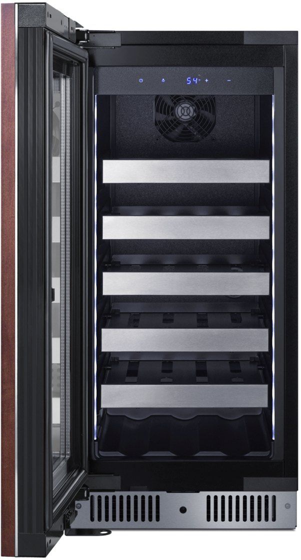 Summit® 15" Panel Ready Built-In Wine Cooler-1