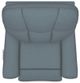 La-Z-Boy® Rori Denim Power Rocking Recliner with Headrest and Lumbar-4