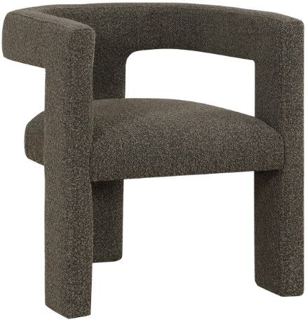 Coaster® Petra Boucle Chocolate Brown Upholstered Accent Side Chair-1