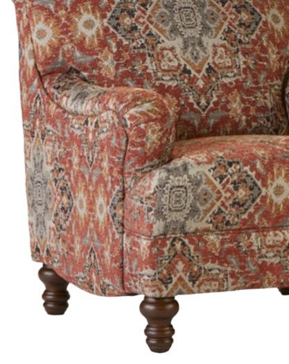 Hughes Furniture® 85 Mesa Verde Auburn Accent Chair-1
