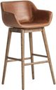 Four Hands Hannah Amber Ash/Sonoma Chestnut Swivel Bar Stool-0