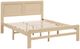 Homelegance® Carter Natural Queen Platform Bed-4