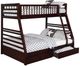 Coaster® Ashton Cappuccino Twin/Full Youth Bunk Bed-2