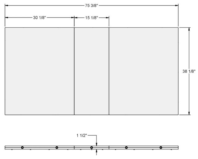 Amisco Customizable Tacoma Extendable Dining Table-4