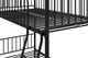 Better Homes & Gardens Kelsey Black Twin over Twin Metal Bunk Bed-2