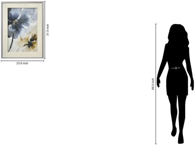 Classy Living Outspoken Ethereal Blossom I Wall Art-2