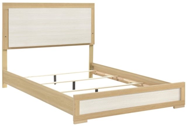 Homelegance® Sterling Natural/White California King Panel Bed-2