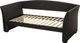 HH2 Home Montgomery Brown Faux Leather Complete Twin Daybed-2
