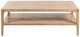 Nest Home Collections Morgan Natural Gray Rectangular Coffee Table-2